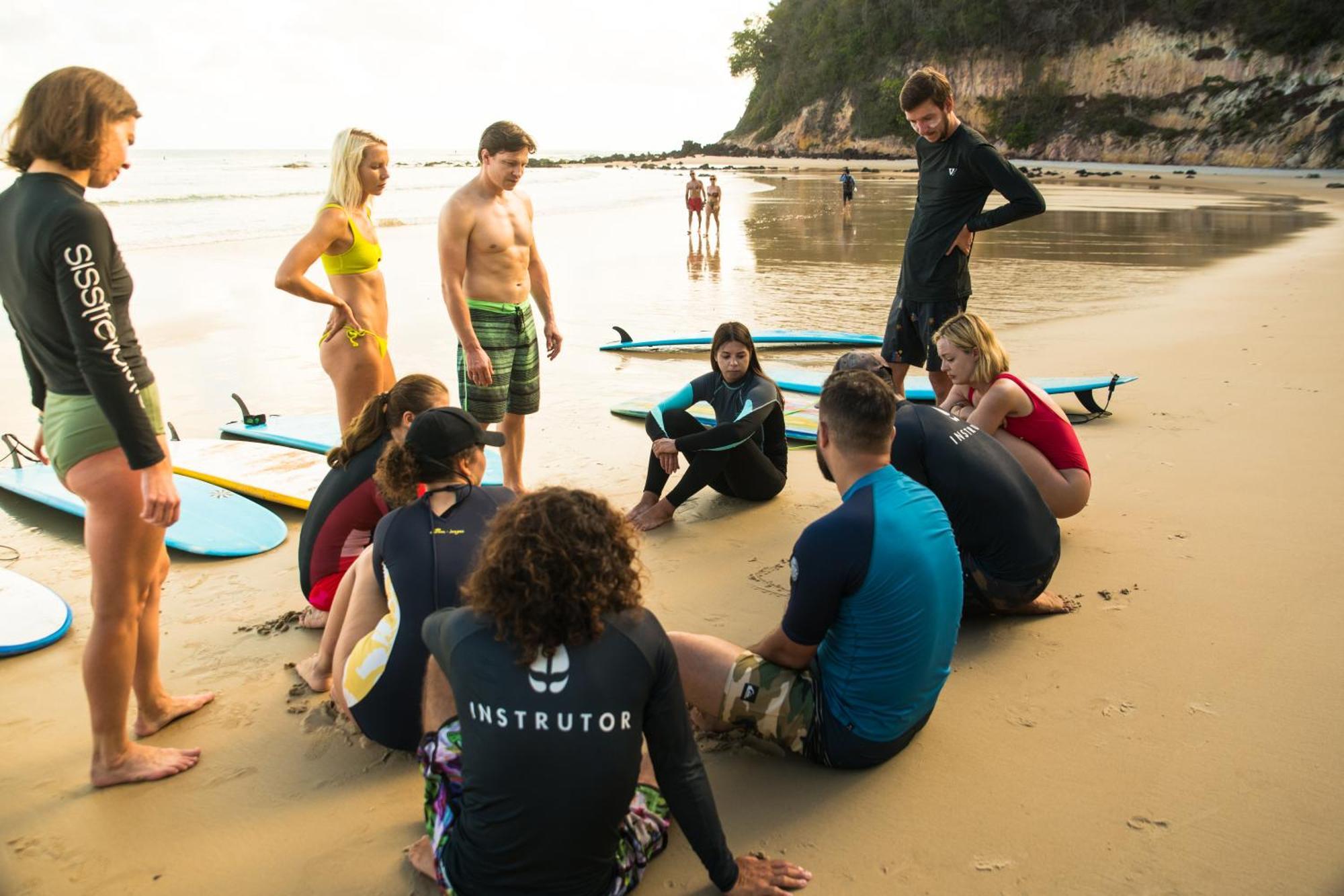 Surfcamp Arara Pansiyon Praia de Pipa Dış mekan fotoğraf