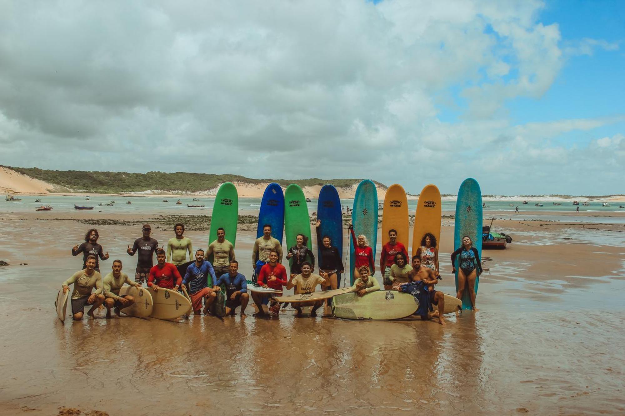 Surfcamp Arara Pansiyon Praia de Pipa Dış mekan fotoğraf