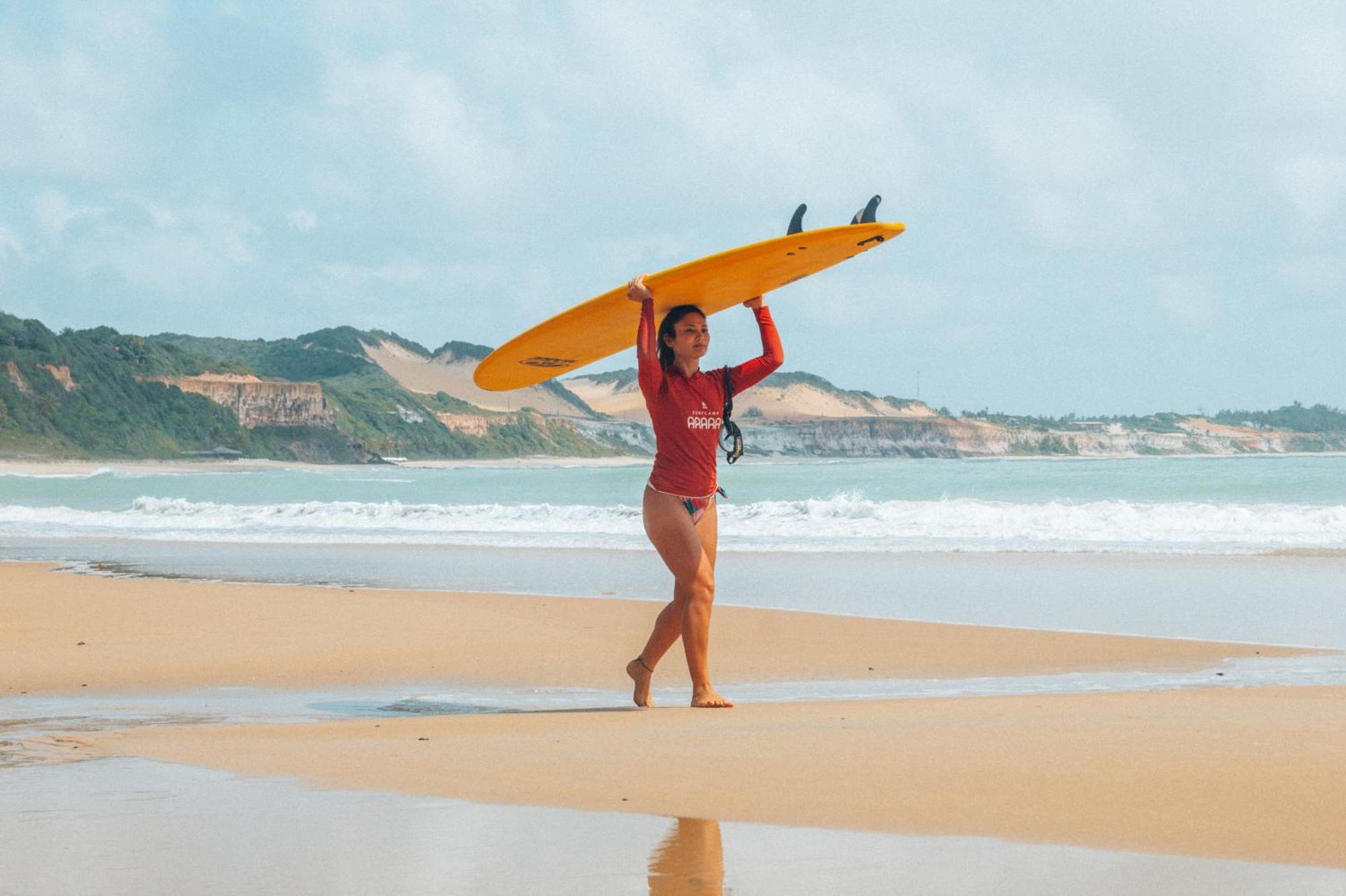 Surfcamp Arara Pansiyon Praia de Pipa Dış mekan fotoğraf